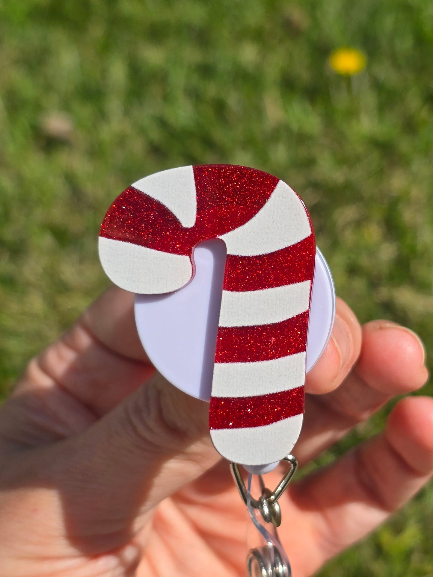 Candy Cane Badge Reel