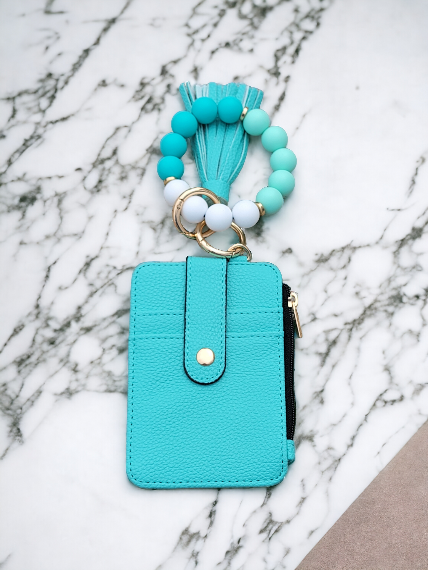 Teal Wristlet Wallet