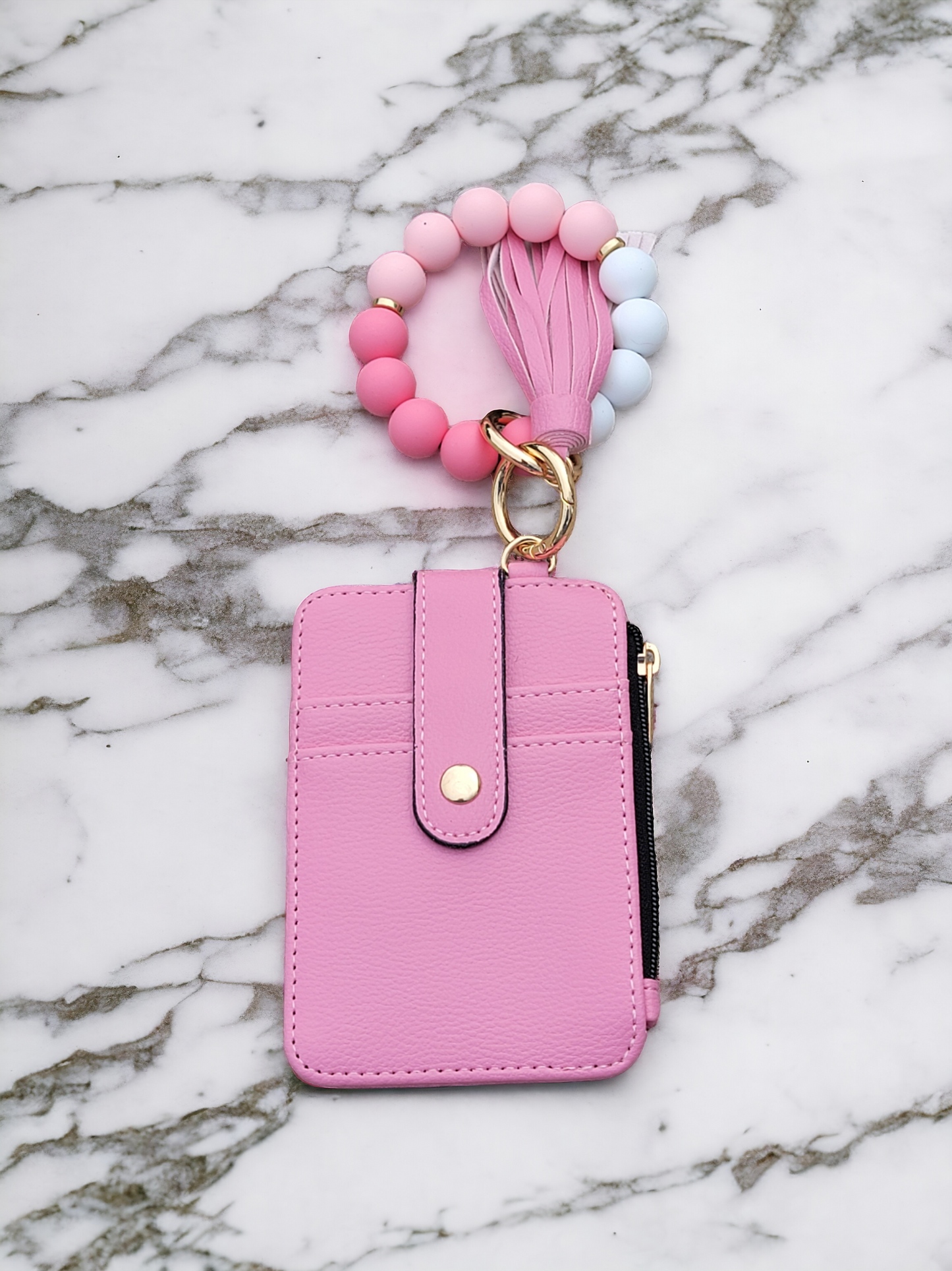 Pink Wristlet Wallet