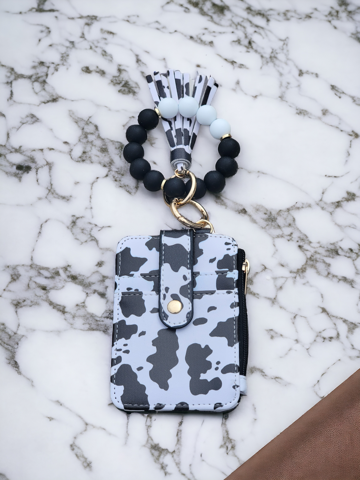 Cow Wristlet Wallet