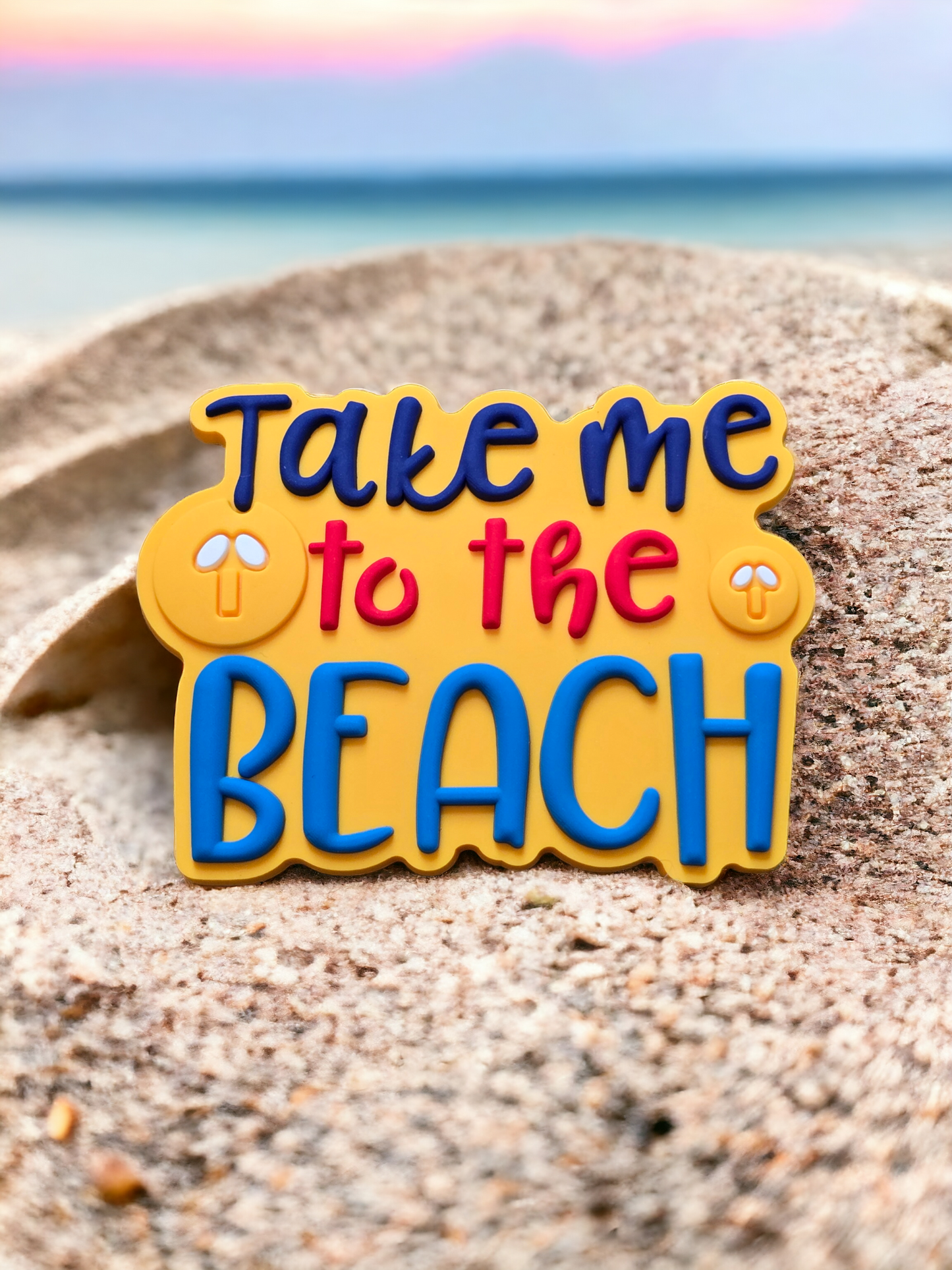 Take Me To The Beach Bag Charm