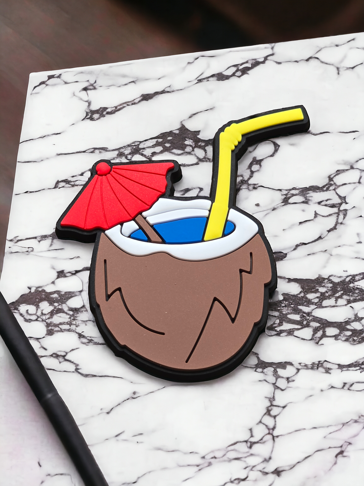 Coconut Bag Charm