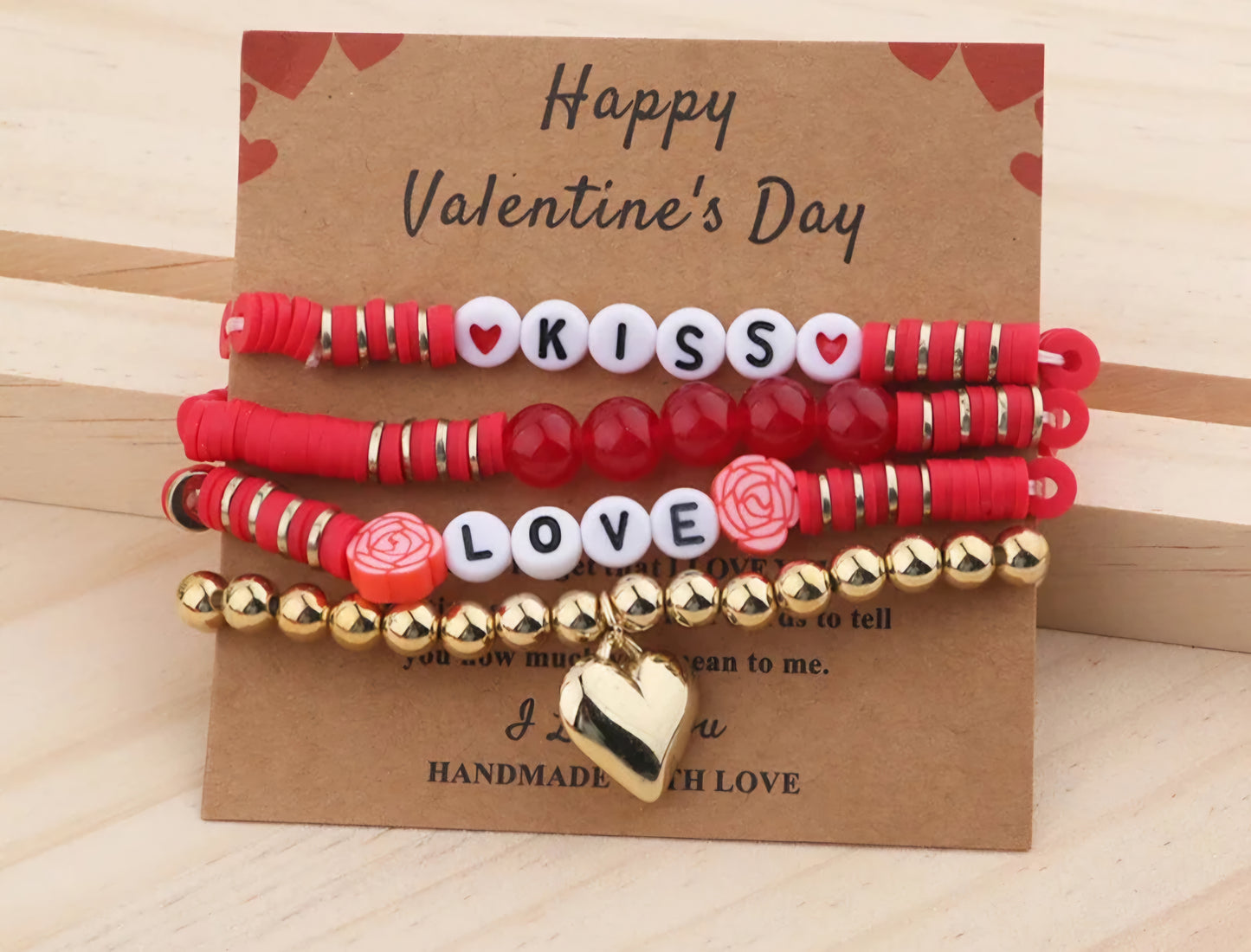 Heart Bracelet Set