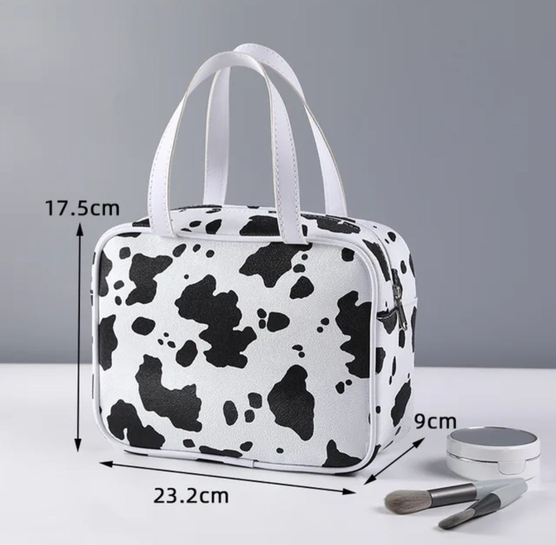 Cow Cosmetic Bag