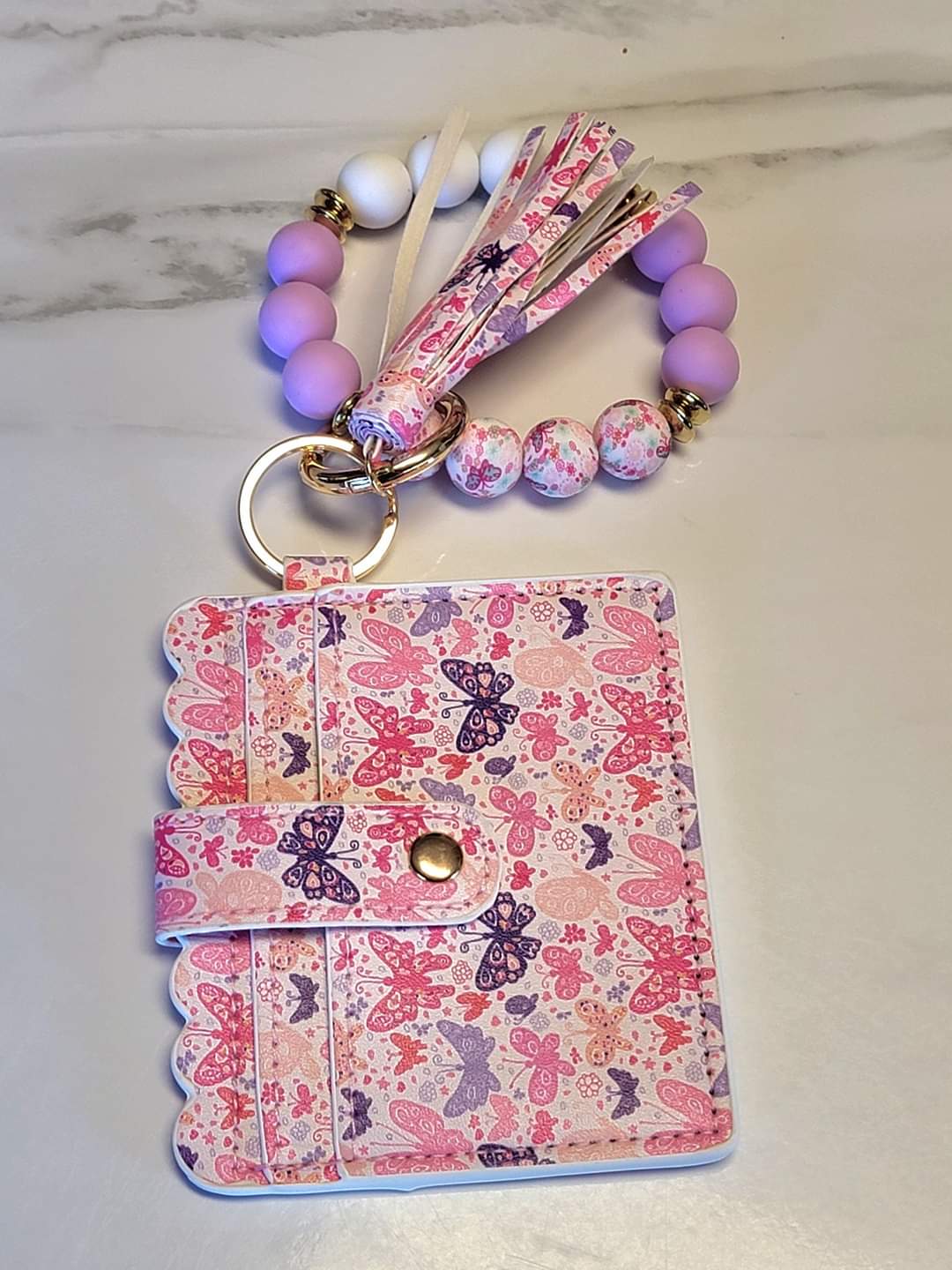 Butterfly Wristlet Wallet