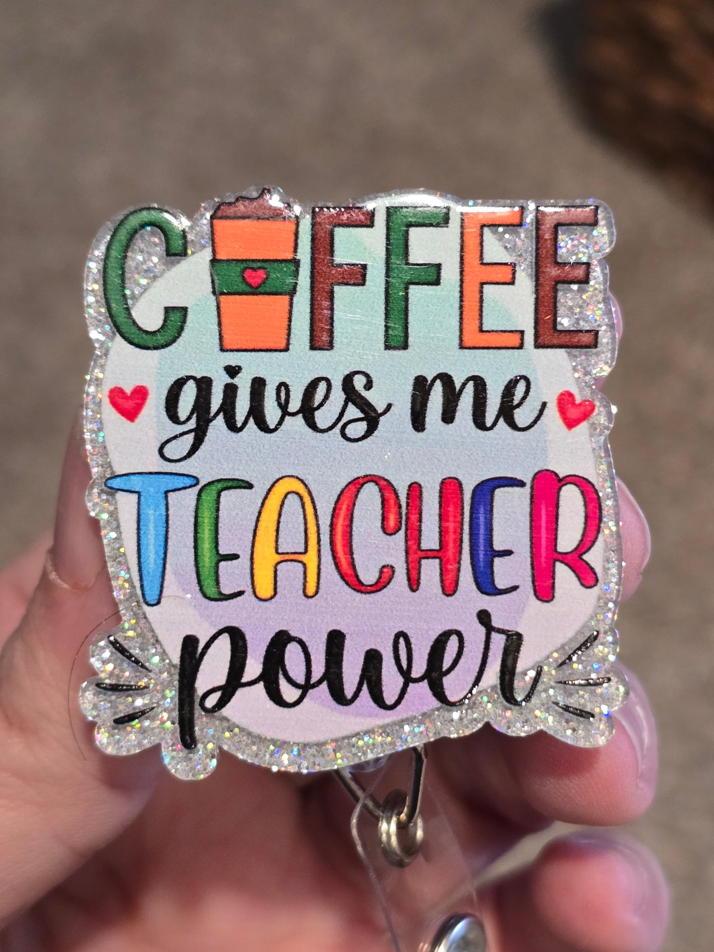 Teacher Badge Reel