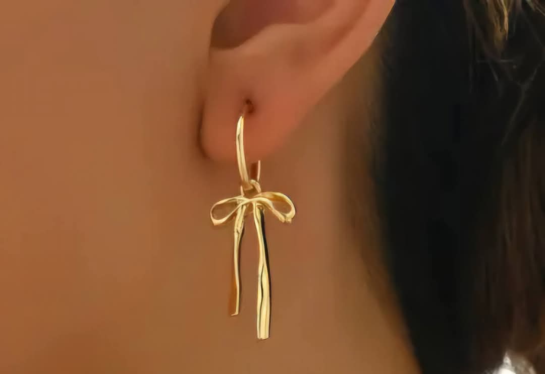 Bow Dangle Earrings
