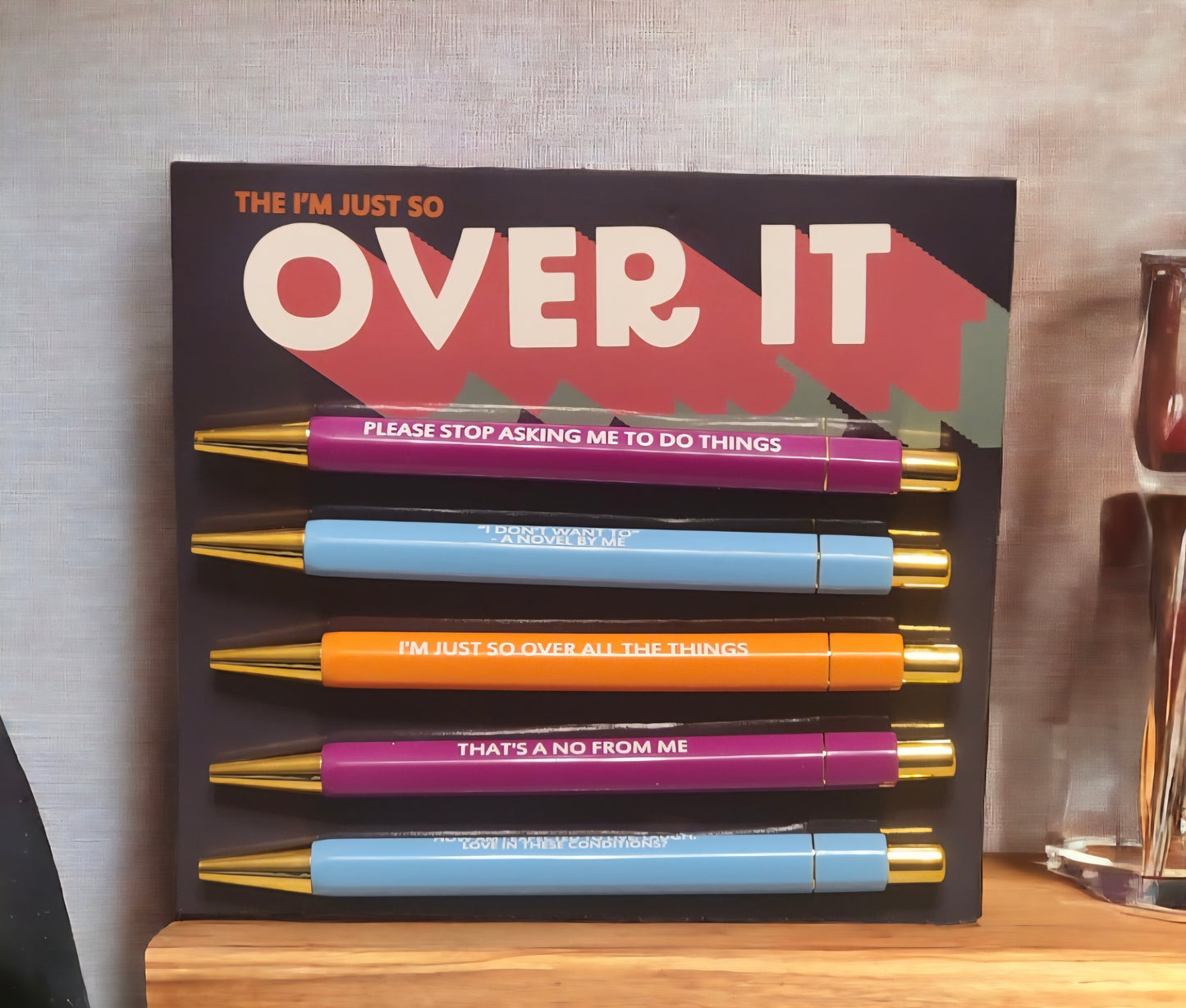Over It Pen Set
