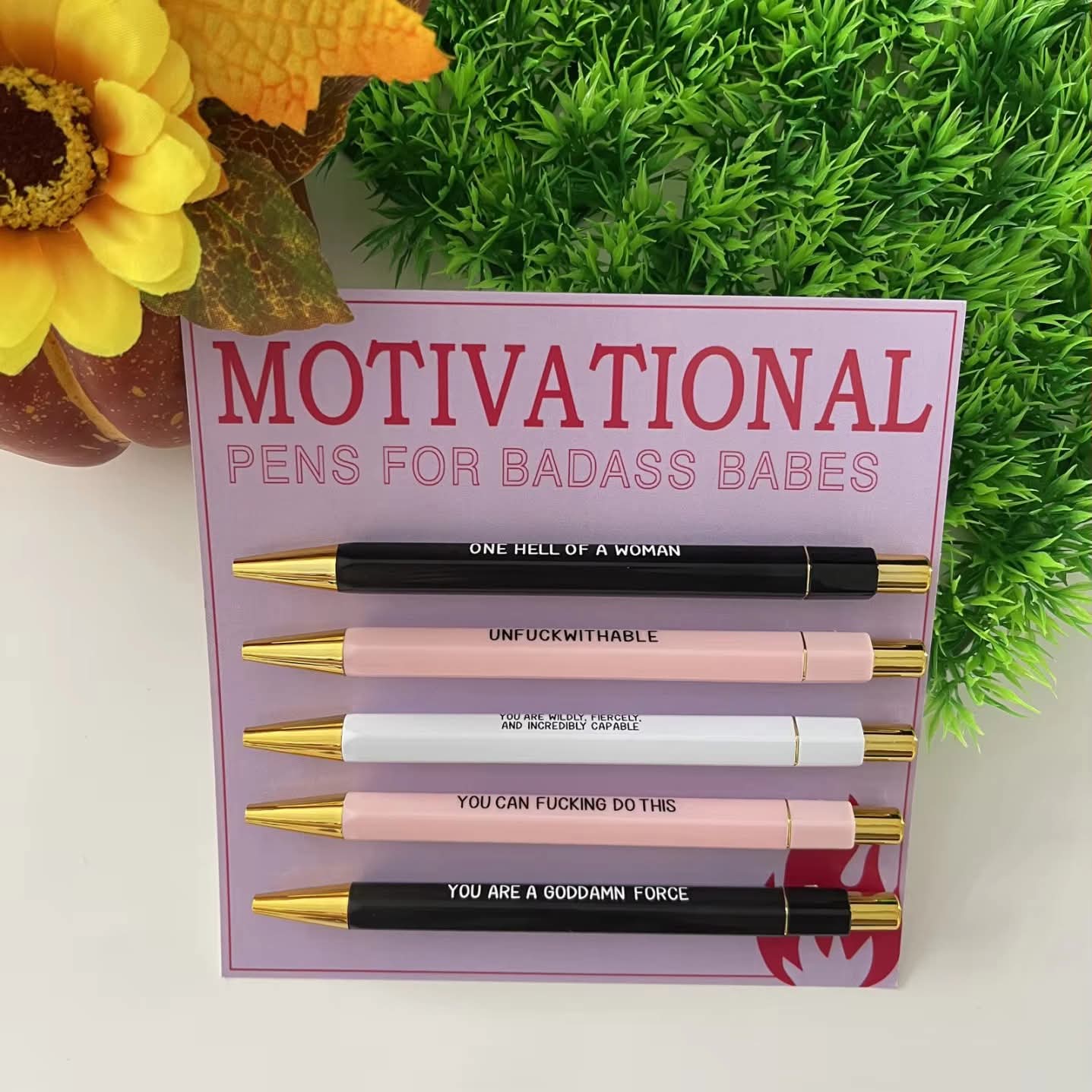Motivational Pen Set
