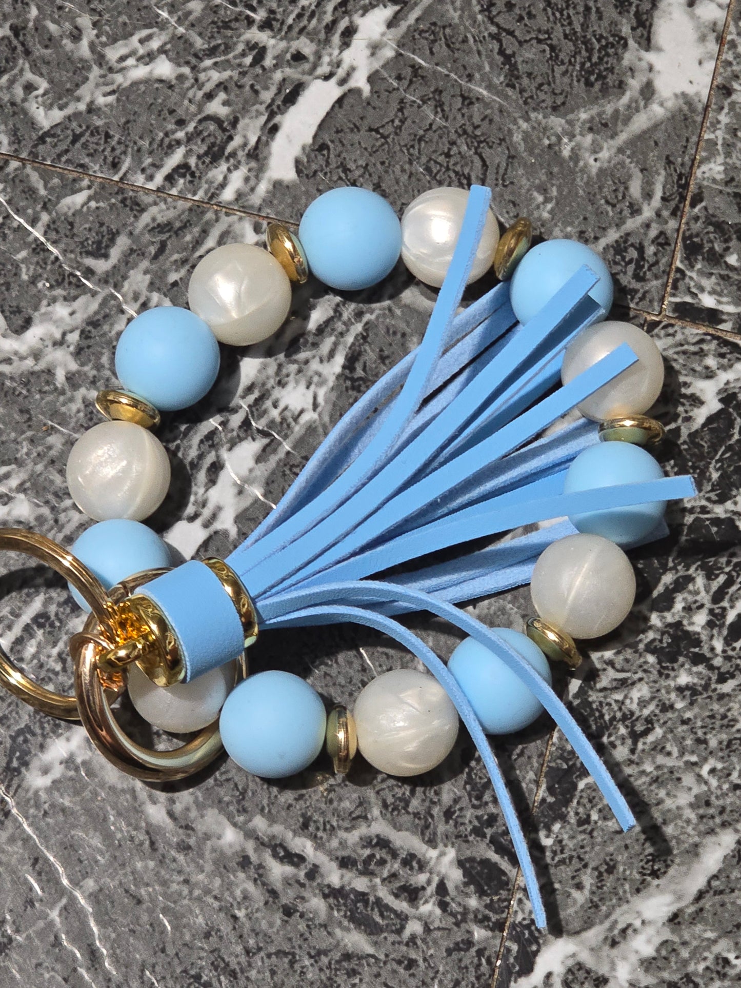 Blue Wristlet
