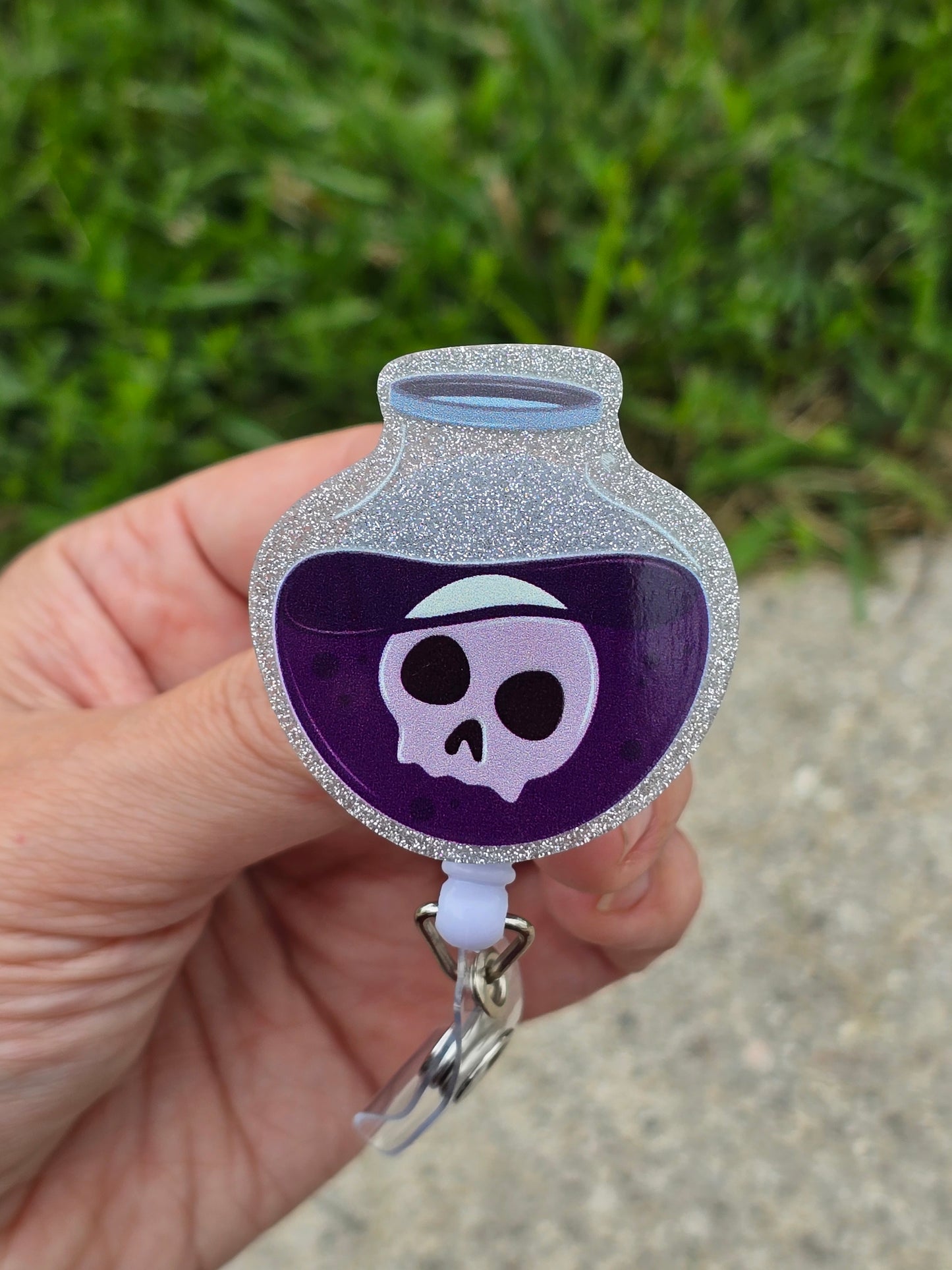 Skull Potion Badge Reel