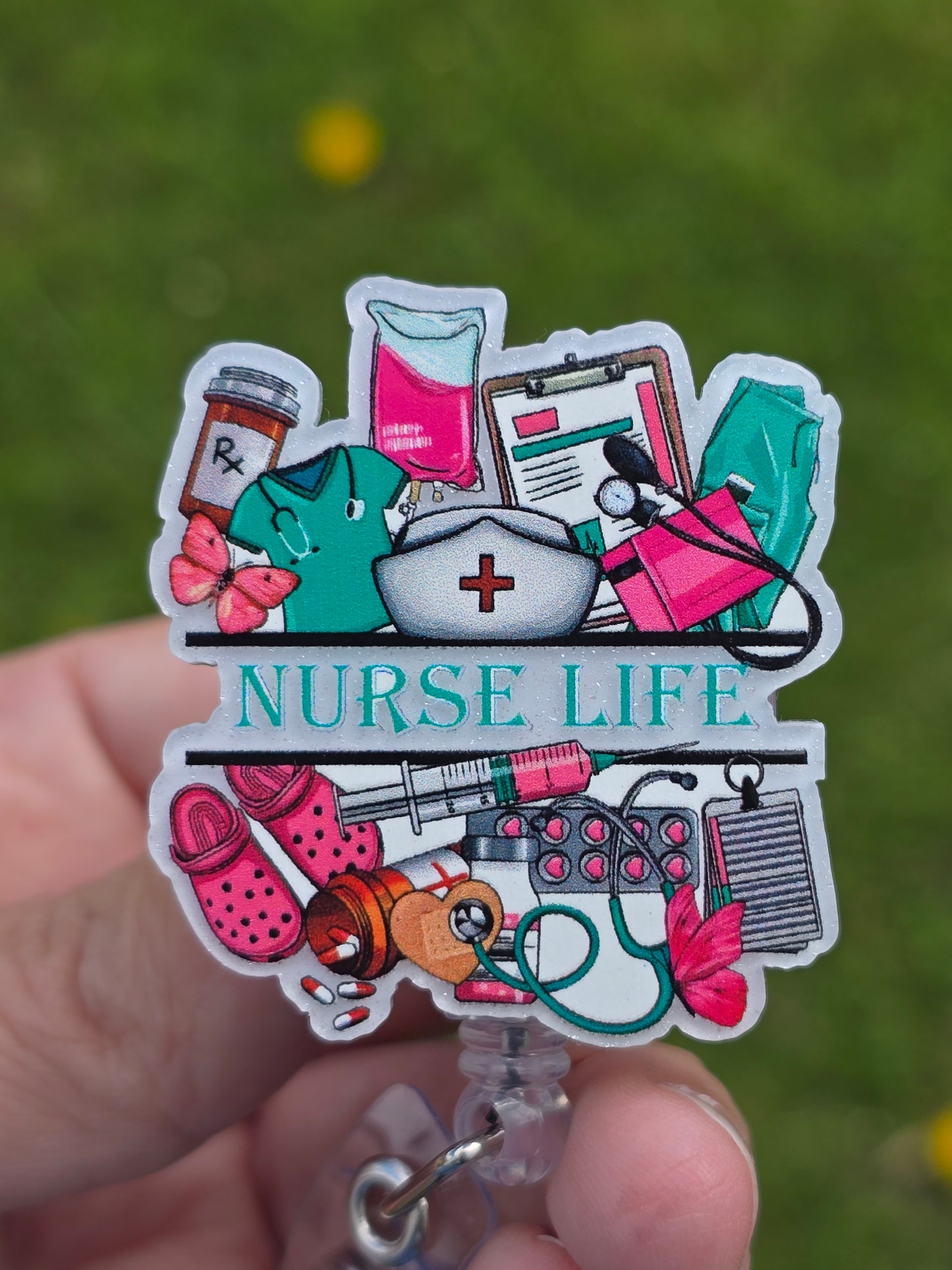 Nurse Life Badge Reel