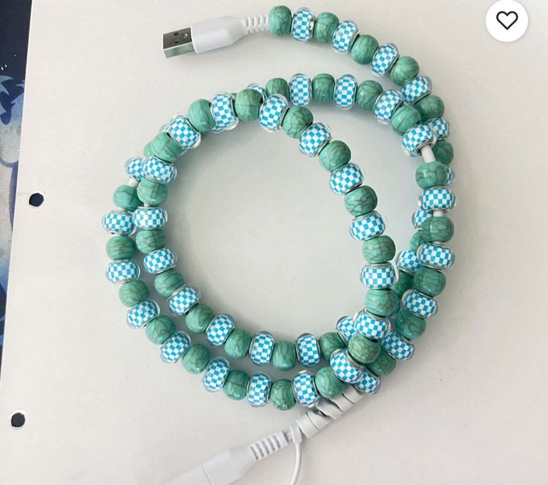 Checkered Phone Charger