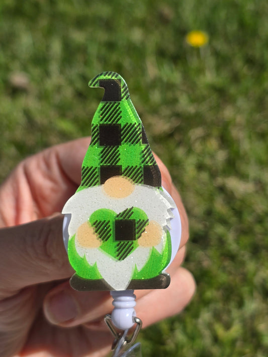 Green Gnome Badge Reel