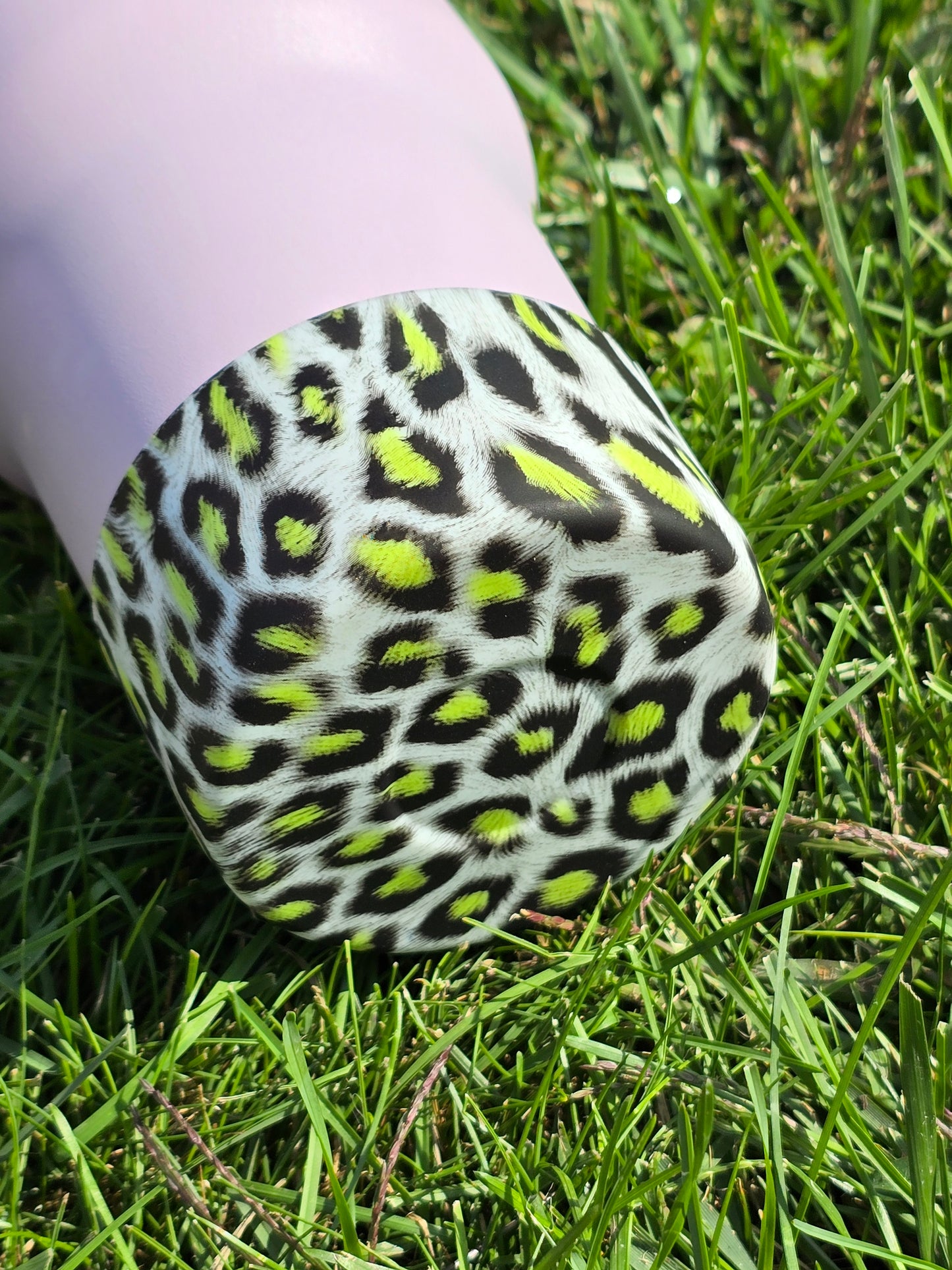 Neon Leopard Tumbler Boot