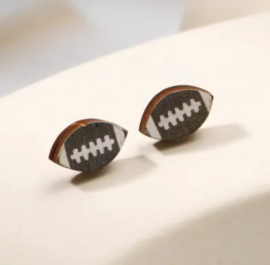 Football Earrings