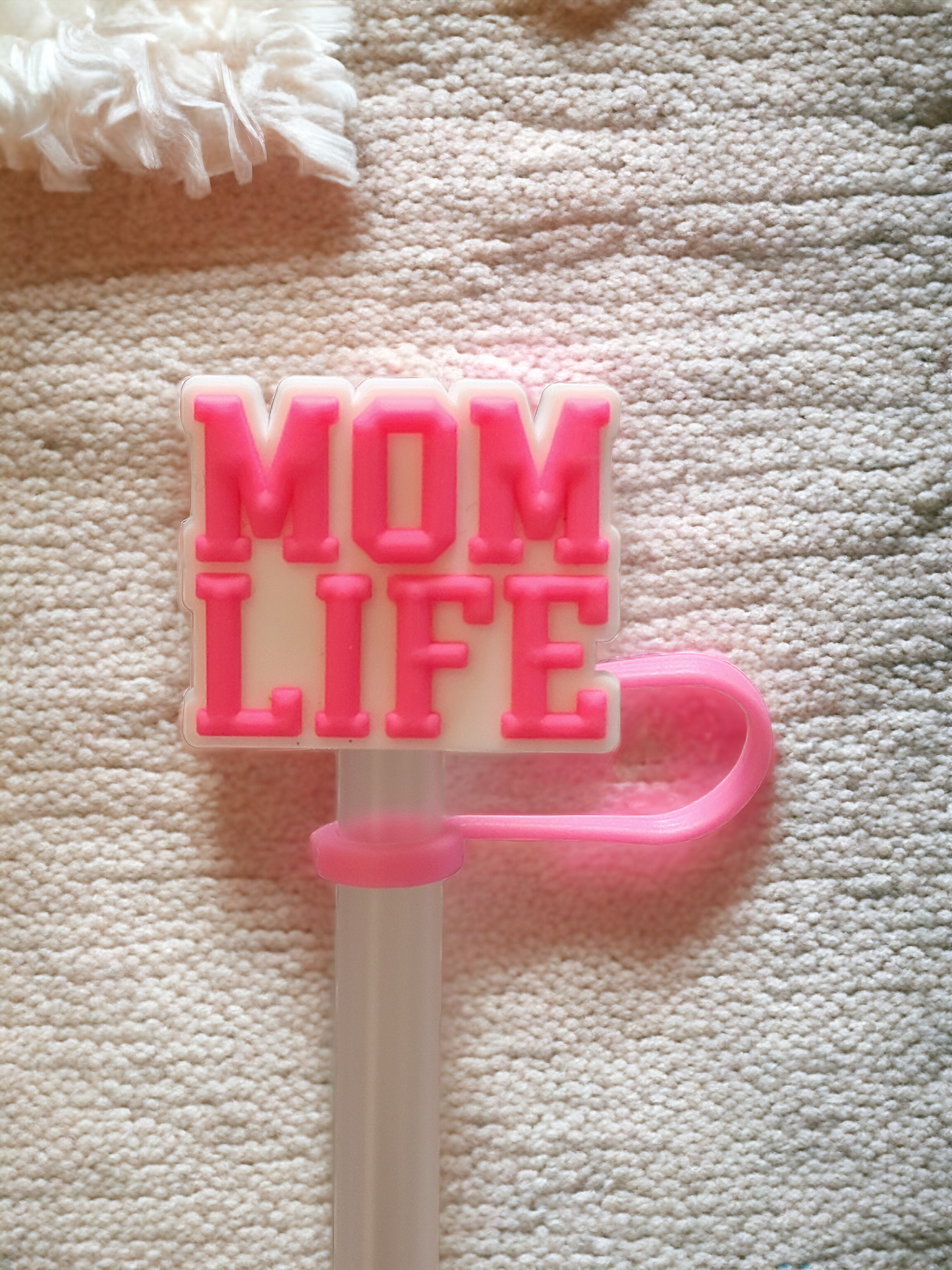 Mom Straw Toppers