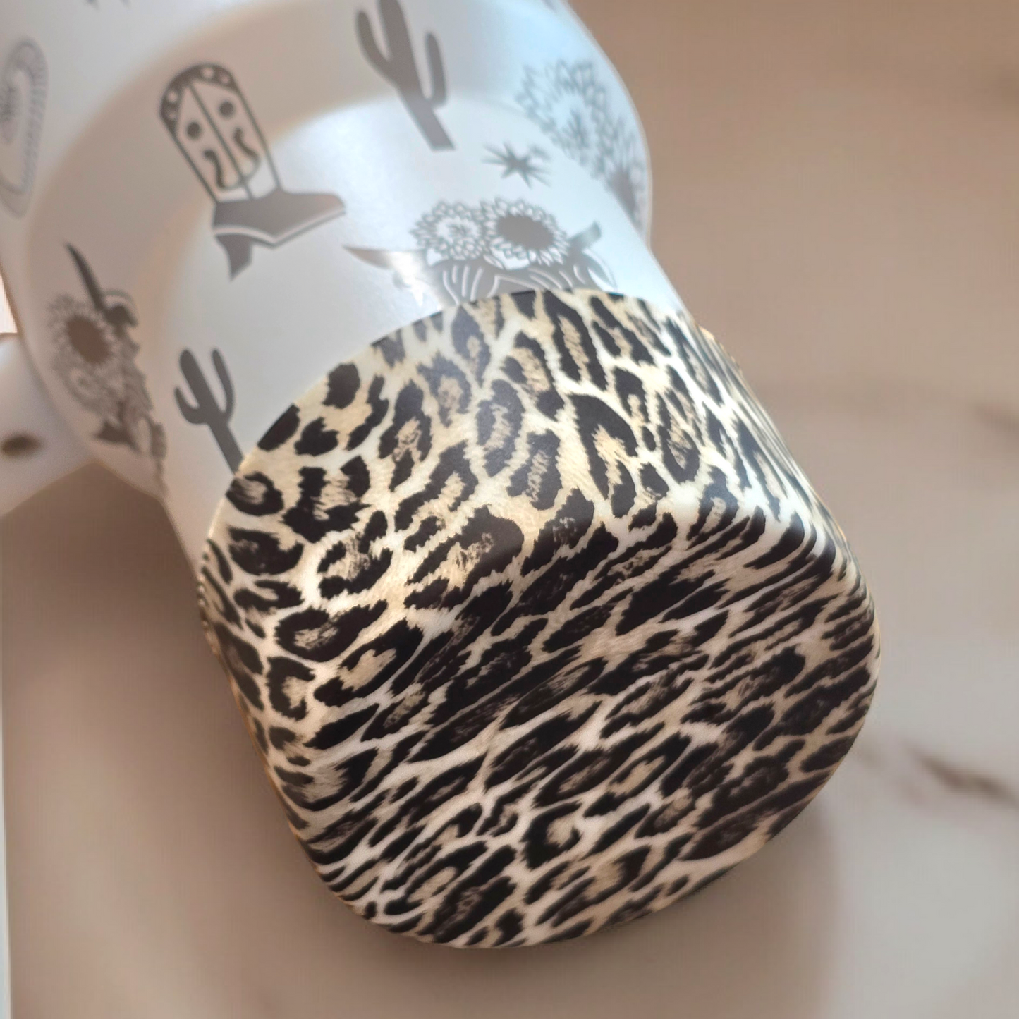 Leopard Tumbler Boot