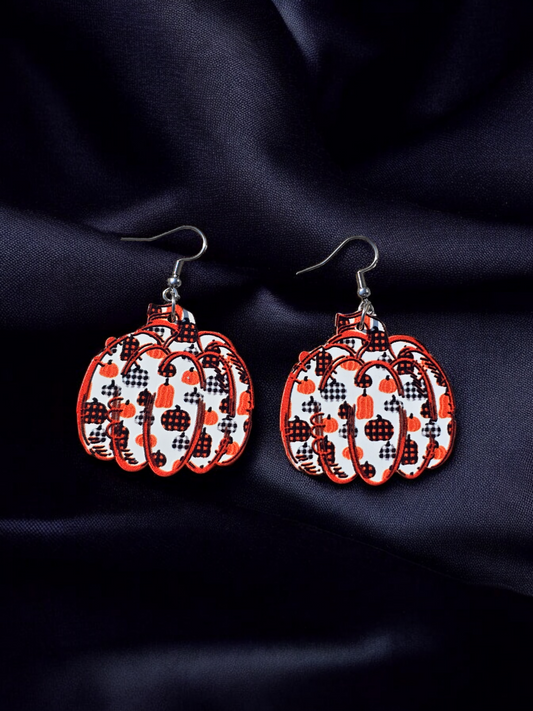 Pumpkin Earrings