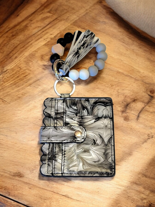 Swirl Wristlet Wallet