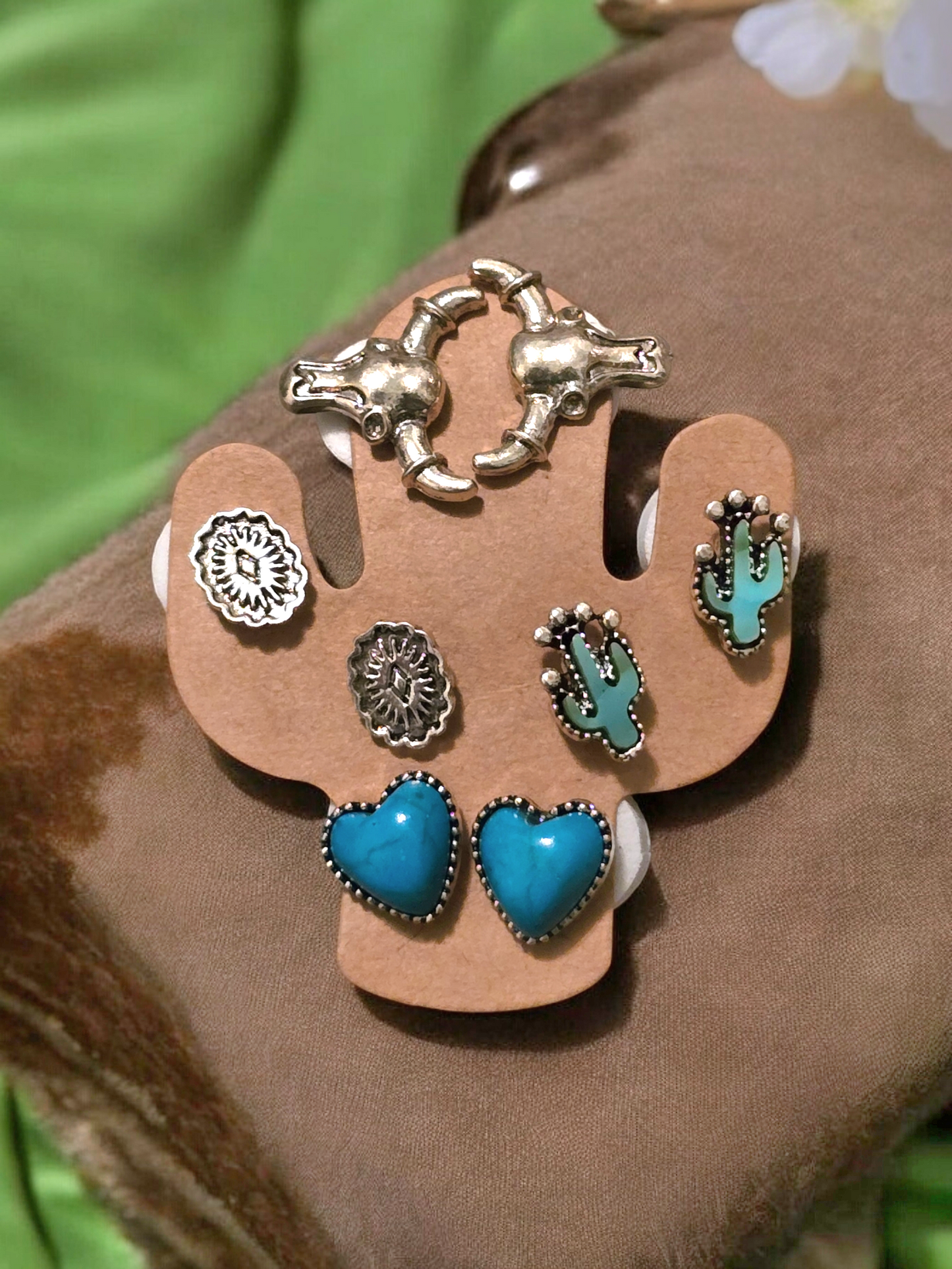 Western Earrings Set