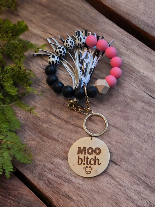 Moo Bitch Wristlet