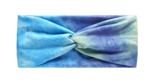 Blue/Purple Tye-Dye Headband