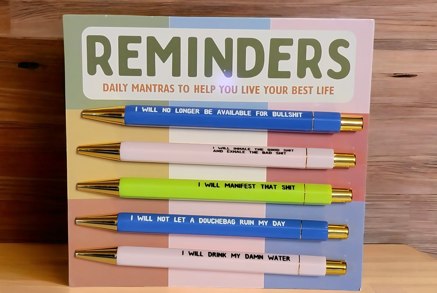 Reminders Pen Set