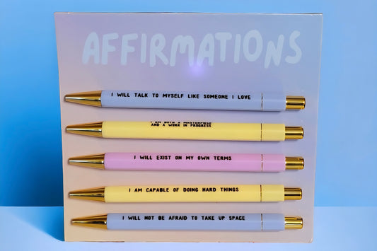 Affirmations Pen Set