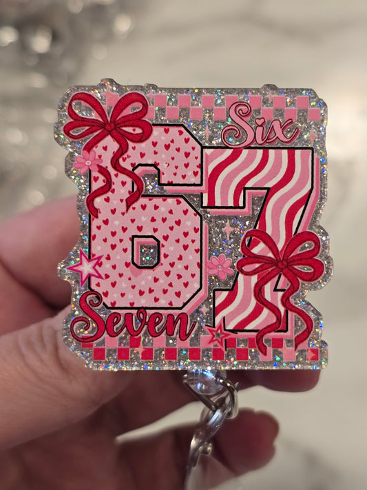 67 Badge Reel