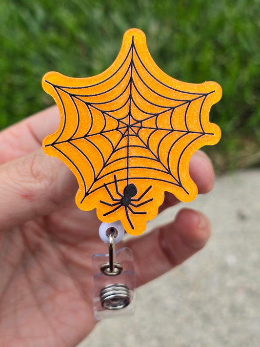 Spider Web Badge Reel