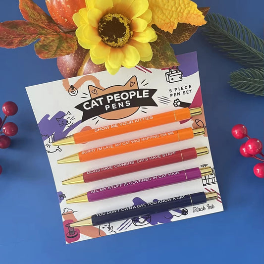 Cat People Pen Set