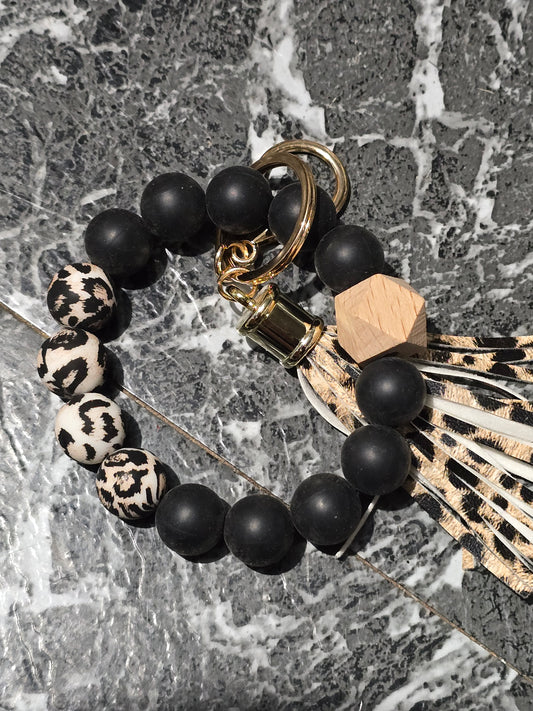 Leopard Wristlet