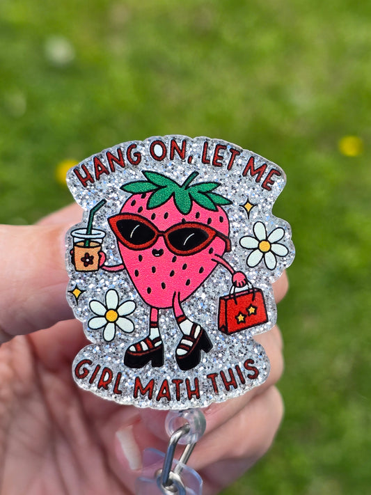 Girl Math Badge Reel
