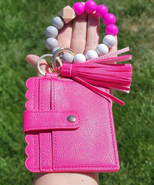 Hot Pink Wristlet Wallet