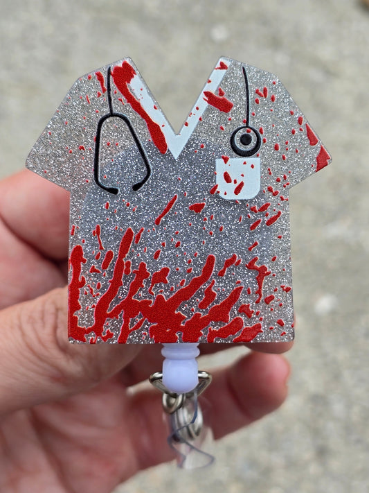 Scrub Badge Reel