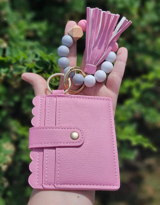 Light Pink Wristlet Wallet