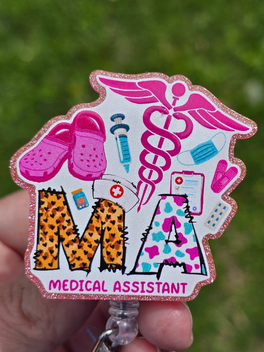 Medical Assistant Badge Reel
